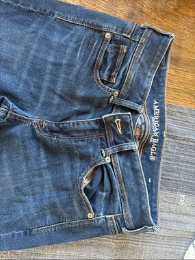 American Eagle Outfitters Dark Blue Boot Cut Jeans